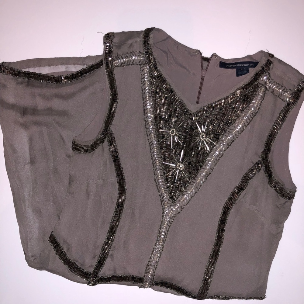 French Connection Sequin Flapper Dress